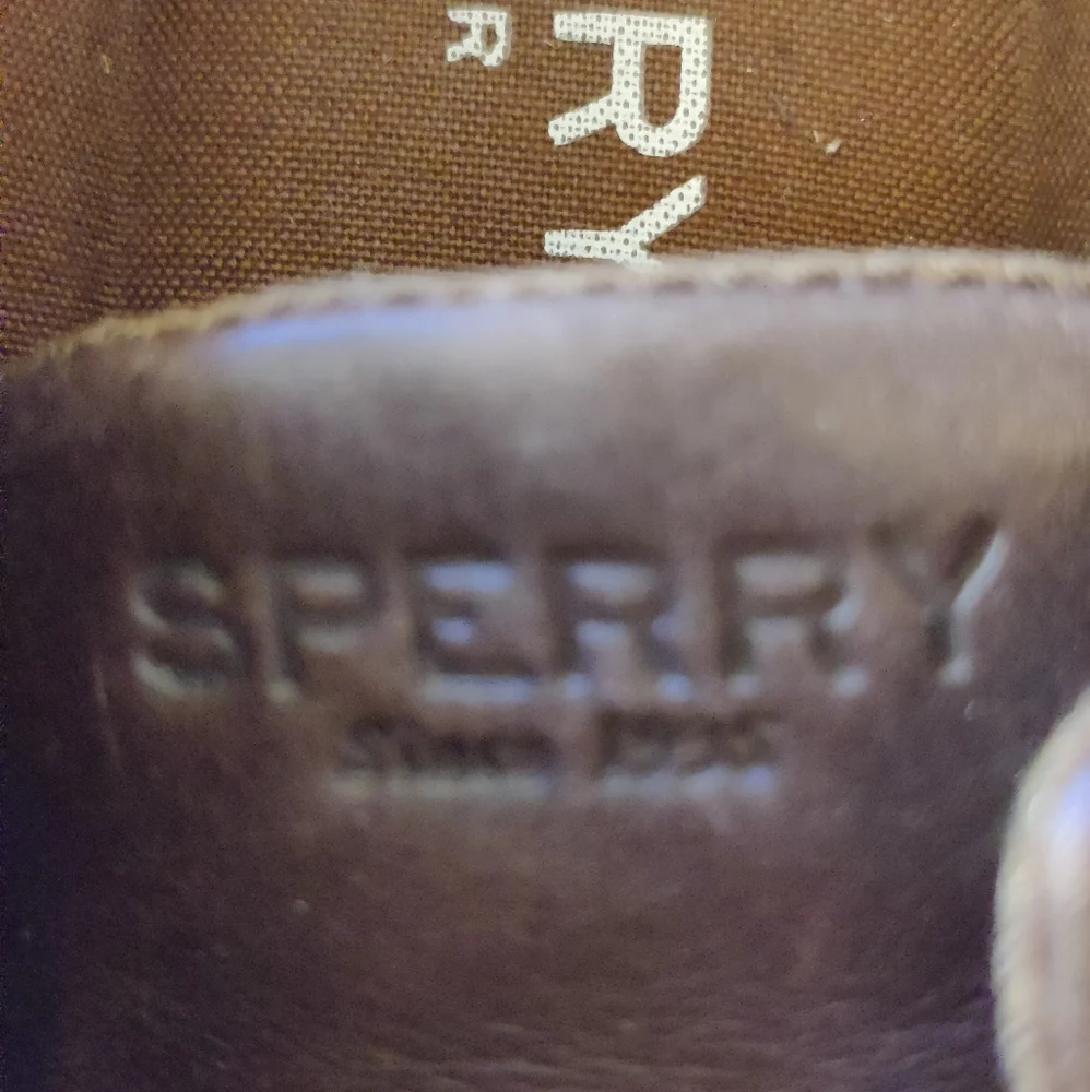Like New: Sperry Top-Sider Brown Plushwear Men's 8.5